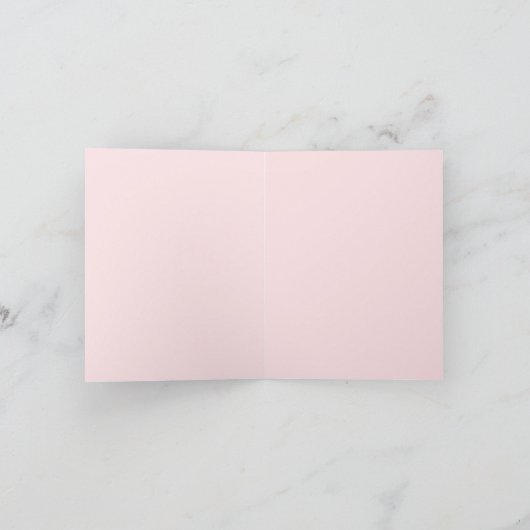 キュートピンク幽霊ハローウィンパーティ招待状かわいい 招待状 (内部)