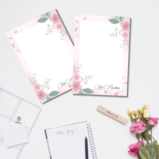 キュートピンク桜 ポストイット