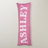 キュートピンク牛プリントウエスタンロデオモノグラム ボディピロー (裏面 (縦))