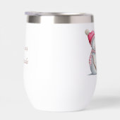 キュートピンク雪だるま (右面)