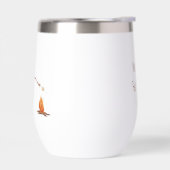 キュートピンク雪だるま (左面)