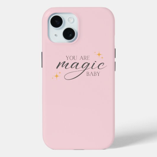 キュートピンク魔法肯定 Case-Mate iPhoneケース (裏面)