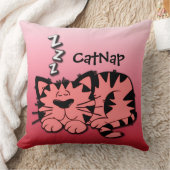 キュートピンクKItty猫昼寝装飾用クッション クッション (ブランケット)