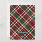 キュートピーキング素晴らしピレネー素朴ズペットポートレート シーズンカード (裏面)