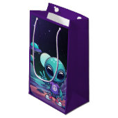 キュートピースエイリアン&宇宙船 スモールペーパーバッグ (正面アングル)