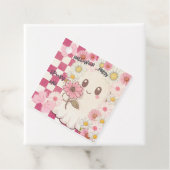 キュートピ不気味ンクデイジーハローウィンパーティ招待状 フェイバータグ (インサイチュ)