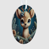 キュートファウンイラストレーション オーナメント (正面)
