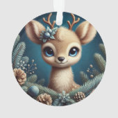 キュートファウンイラストレーション オーナメント (裏面)