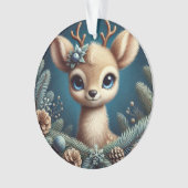 キュートファウンイラストレーション オーナメント (正面)