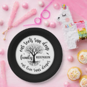 キュートファミリー懇親会パーティー ペーパープレート (パーティー)