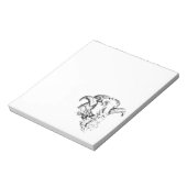 キュートファンキーシープラム ノートパッド (回転)