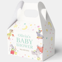 キュートファンシーサーカスカーニバル動物ベビーシャワー