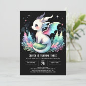 キュートファンタジードラゴン誕生日 招待状 (スタンド正面)