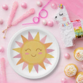 キュートファーストのまわりにトリップザサン誕生日 ペーパープレート (パーティー)