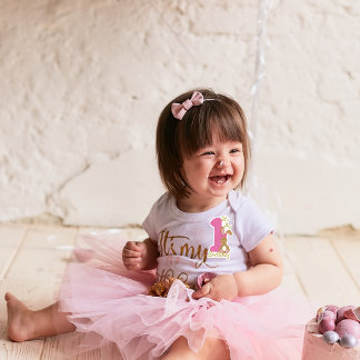 キュートファースト誕生日ガールバニー シール