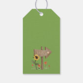 キュートファームアニマルズ誕生日 ギフトタグ (裏面)