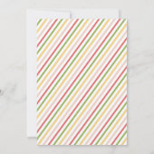 キュートファームアニマルトラクターバーン誕生日招待状 招待状 (裏面)