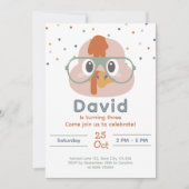 キュートファームアニマル招待状 | ファーム誕生日招待状 招待状 (正面)