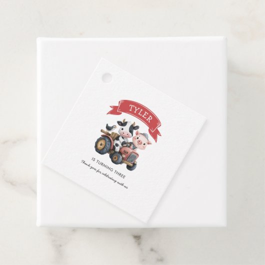 キュートファームハウスアニマルズカウピグ誕生日 フェイバータグ (インサイチュ)