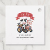 キュートファームハウスアニマルズカウピグ誕生日 フェイバータグ (裏面)