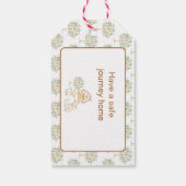 キュートファームバーンドベイビーシャワー ギフトタグ (裏面)