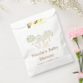 キュートファームバーンドベイビーシャワー フェイバーバッグ (封をした状態)