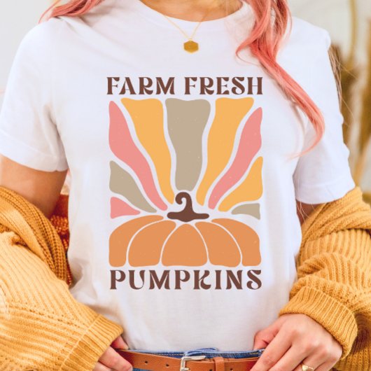 キュートファームフレッシュ秋パンプキンシーズン Tシャツ
