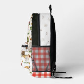 キュートファームライフファームハウス | モノグラム プリントバックパック (右)