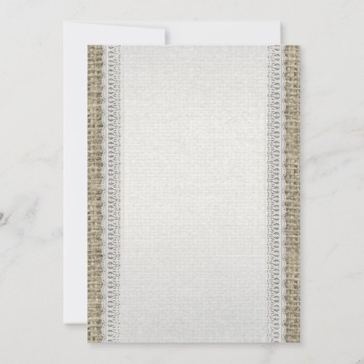 キュートファーム結婚式招待状 招待状 (裏面)