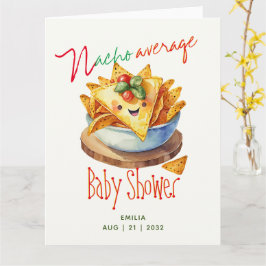 キュートフィエスタナチアベレーターベビーシャワーカスタム カード