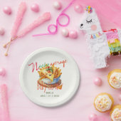 キュートフィエスタナチアベレーターベビーシャワーカスタム ペーパープレート (パーティー)