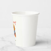 キュートフィエスタナチアベレーターベビーシャワーカスタム 紙コップ (左)