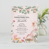 キュートフェアリーエンチャントガーデンパーティー 招待状 (スタンド正面)