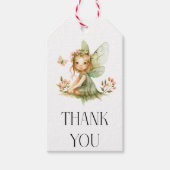 キュートフェアリーファースト誕生日 ギフトタグ (正面)