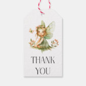 キュートフェアリーファースト誕生日 ギフトタグ (裏面)