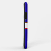 キュートフェスティバルブ王室のルージンレモダンベルズ文字 Case-Mate iPhoneケース (裏面/右)