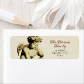 キュートフェスティバルヴィンテージビクトリアンケルビエンジェル ラベル (インサイチュ)