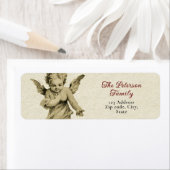 キュートフェスティバルヴィンテージビクトリアンケルビエンジェル ラベル (インサイチュ)