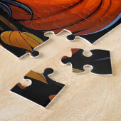 キュートフェスティバル幽霊のよく出るハウス |ハッピーハローウィン ジグソーパズル (側面)