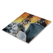 キュートフェレット鍵ケルブ タイル (側面)