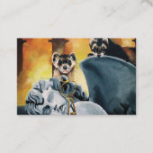 キュートフェレット鍵ケルブ 名刺 (正面)