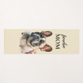 キュートフエレガントレンチママフィットネス ヨガマット (正面(横))