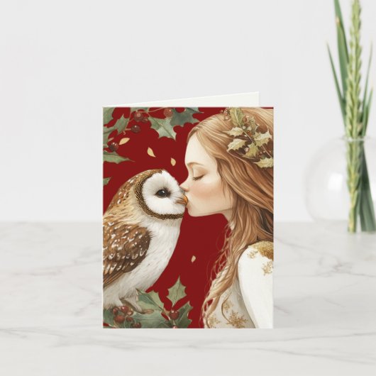 キュートフォレストコアホリデーフェアリー カード (正面)