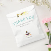 キュートフォレストフクロウ子供の誕生日パーティー フェイバーバッグ (封をした状態)