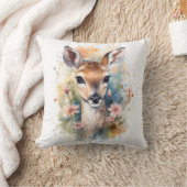 キュートフォレストベビーパイン親愛ト子供部屋アート クッション (ブランケット)