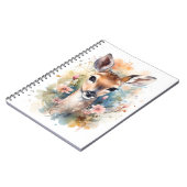 キュートフォレストベビーパイン親愛ト子供部屋アート ノートブック (左側)