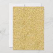 キュートフラッターアンドツワールフェアリー誕生日 招待状 (裏面)