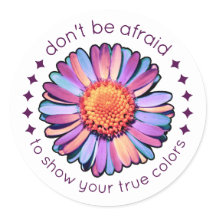 キュートフラワーパープルピンクブルーデイジーウィメンズバイセクシュアル