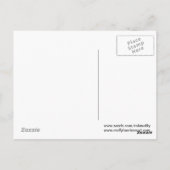 キュートフラワーフェアリーファンタジーアート ポストカード (裏面)