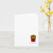 キュートフランスのフライIVF/胚移植の励まし カード (黄色い花)